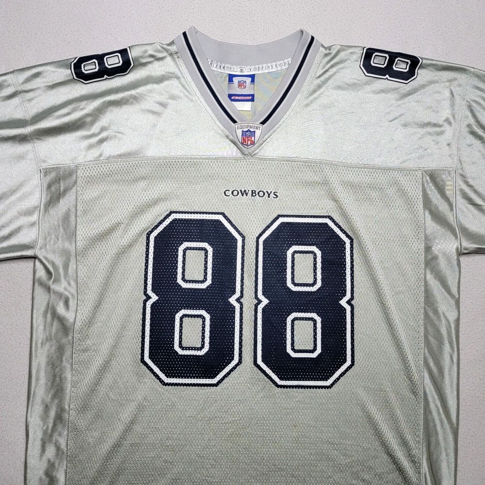 Reebok NFL Dallas Cowboys Dez Bryant Jersey Men's Size XL Silver Edition - Picture 4 of 9